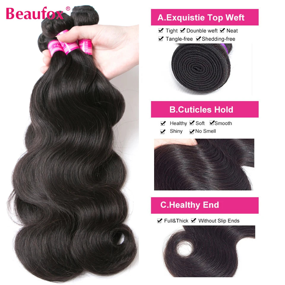 Body Wave Bundles Brazilian Hair Weave Bundles