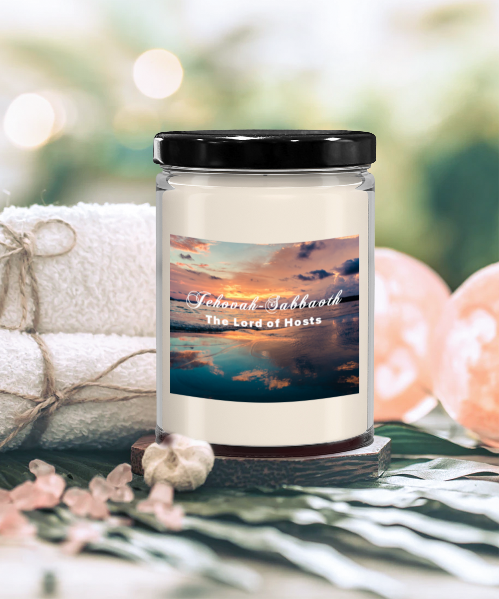 Jehovah Names Hand-Poured 16 ounce Scented Candles in 100% Soy Way