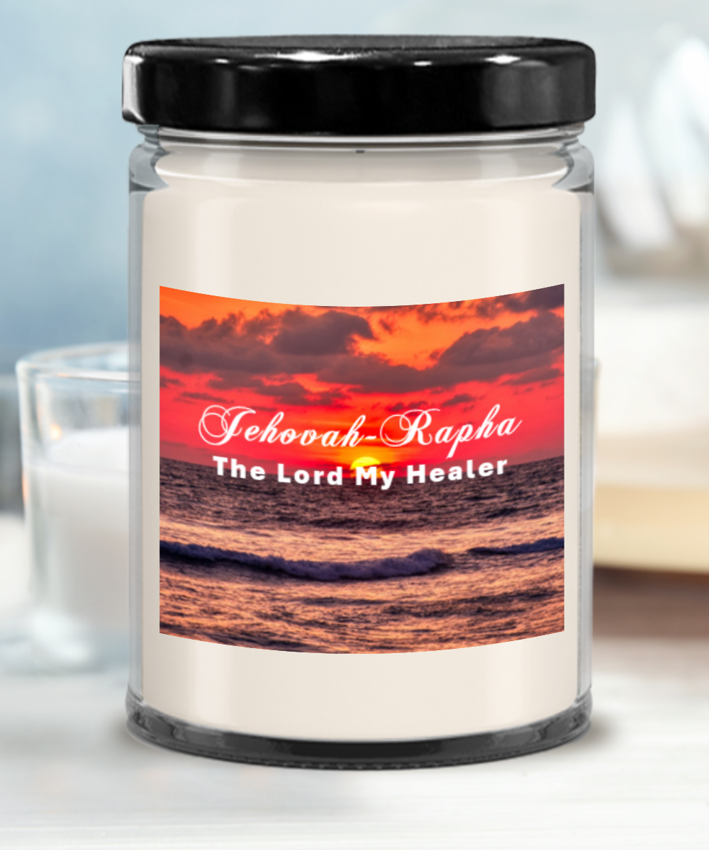 Jehovah Names Hand-Poured 16 ounce Scented Candles in 100% Soy Way