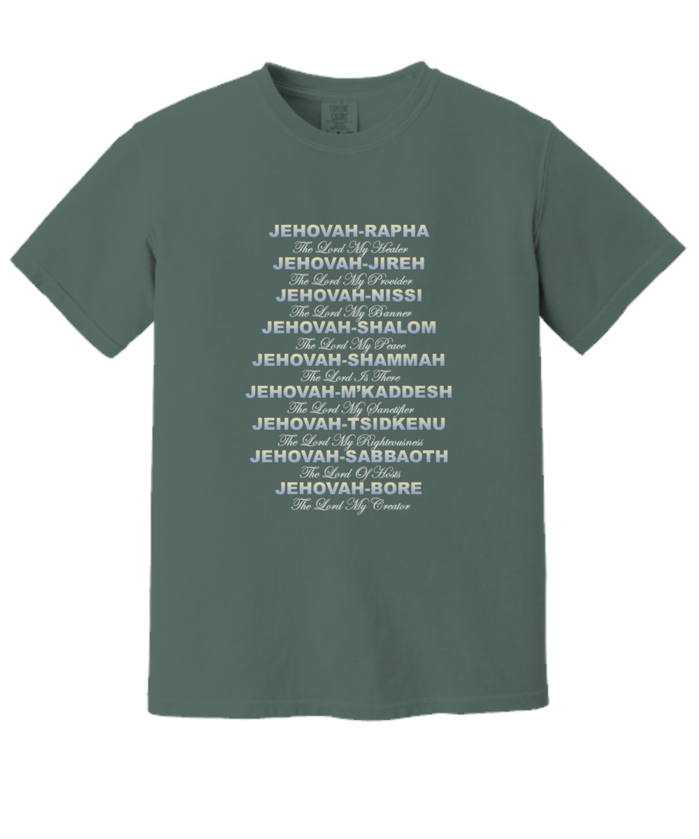 Jehovah Names T-shirts