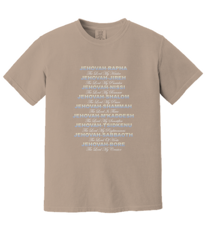 Jehovah Names T-shirts