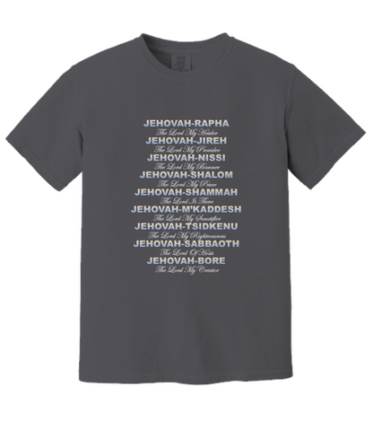 Jehovah Names T-shirts