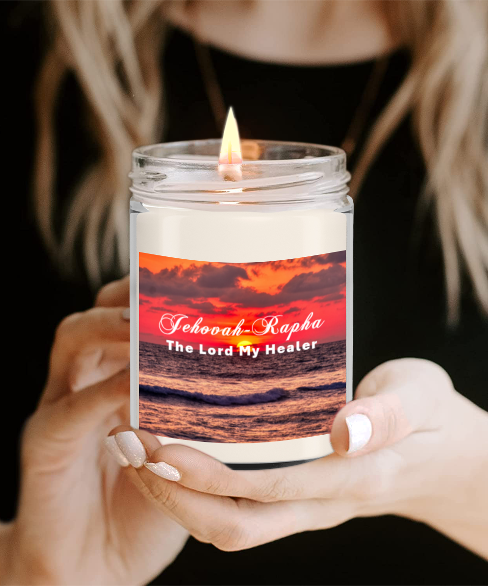 Jehovah Names Hand-Poured 16 ounce Scented Candles in 100% Soy Way