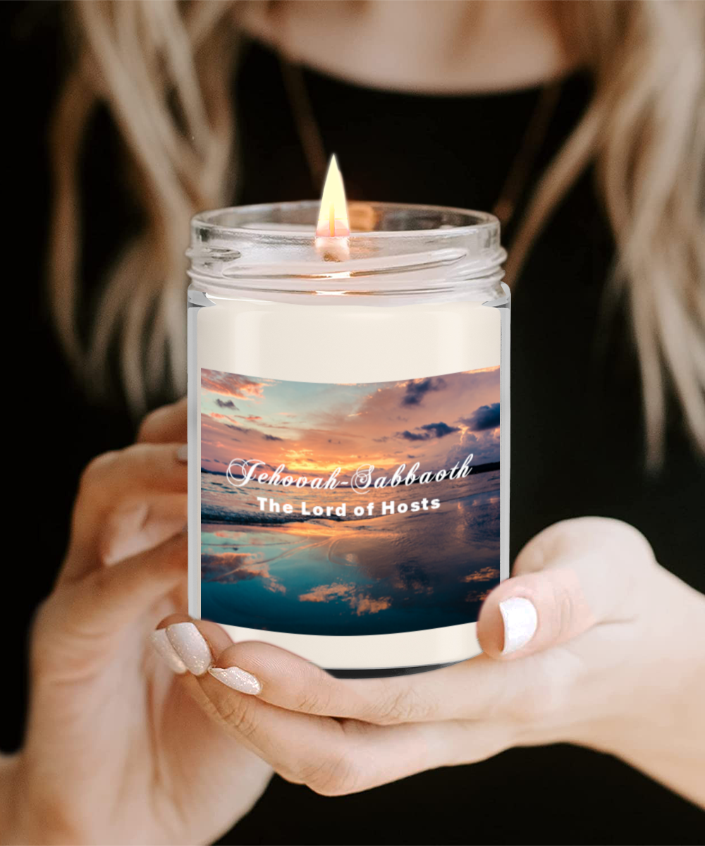 Jehovah Names Hand-Poured 16 ounce Scented Candles in 100% Soy Way