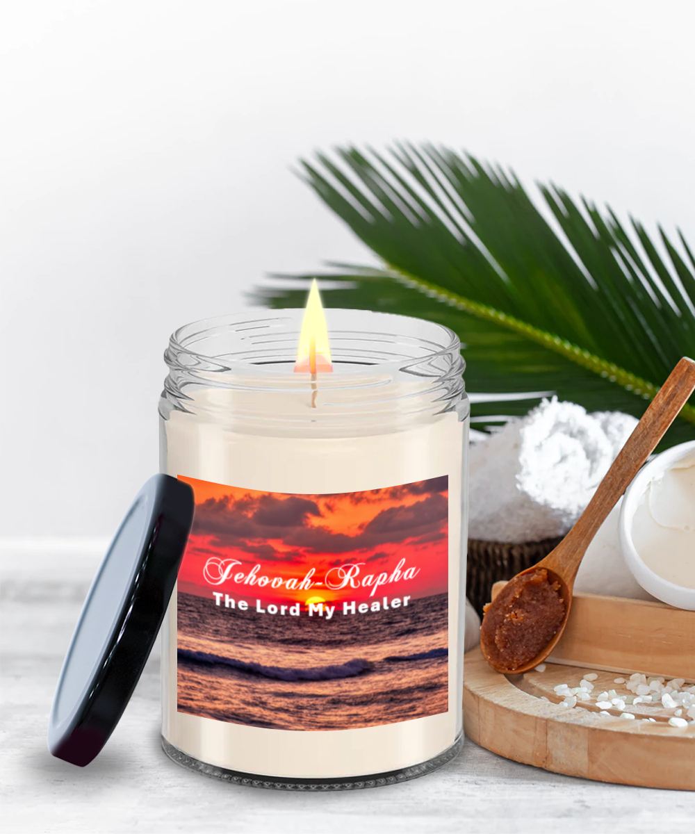 Jehovah Names Hand-Poured 16 ounce Scented Candles in 100% Soy Way