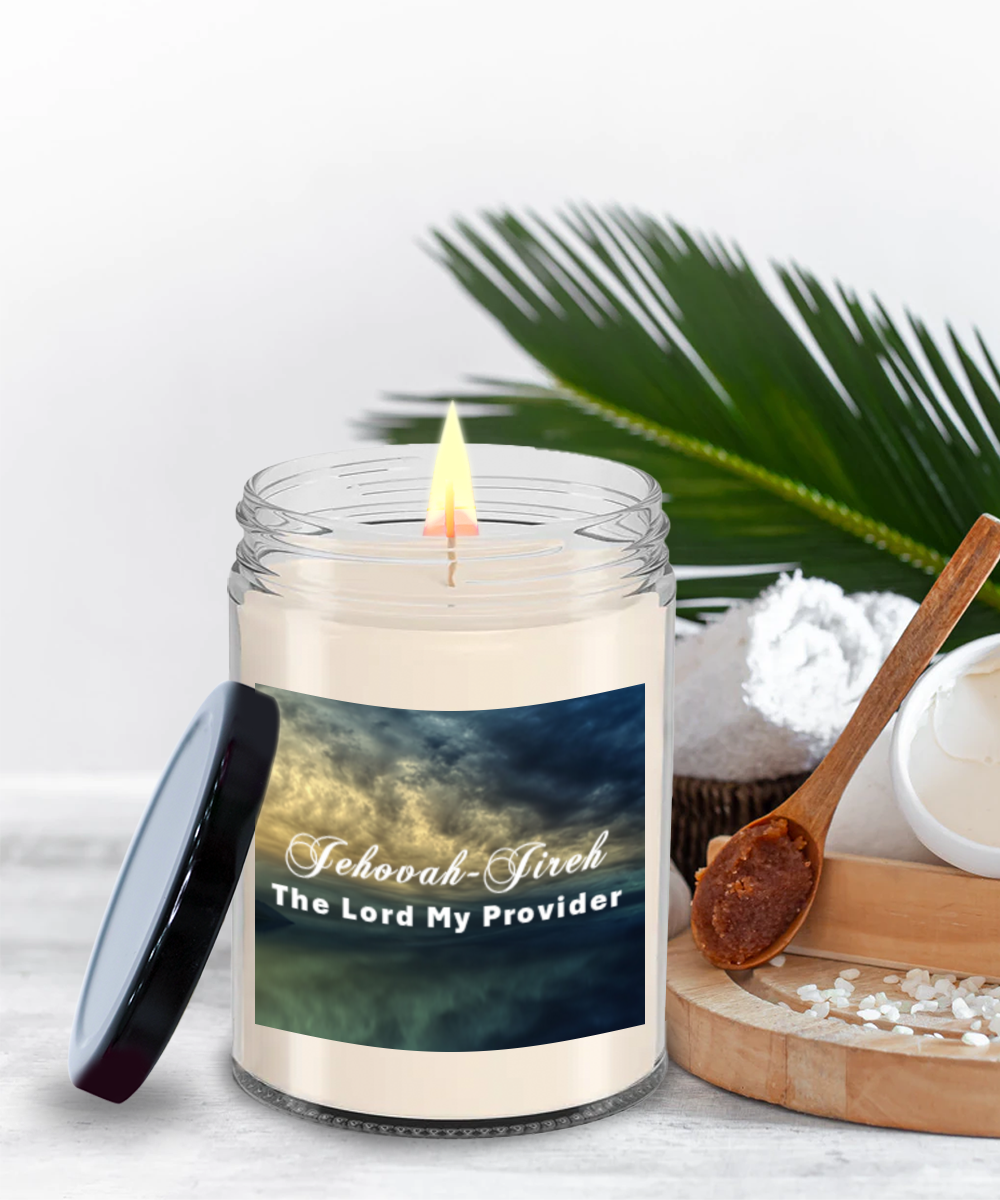 Jehovah Names Hand-Poured 16 ounce Scented Candles in 100% Soy Way