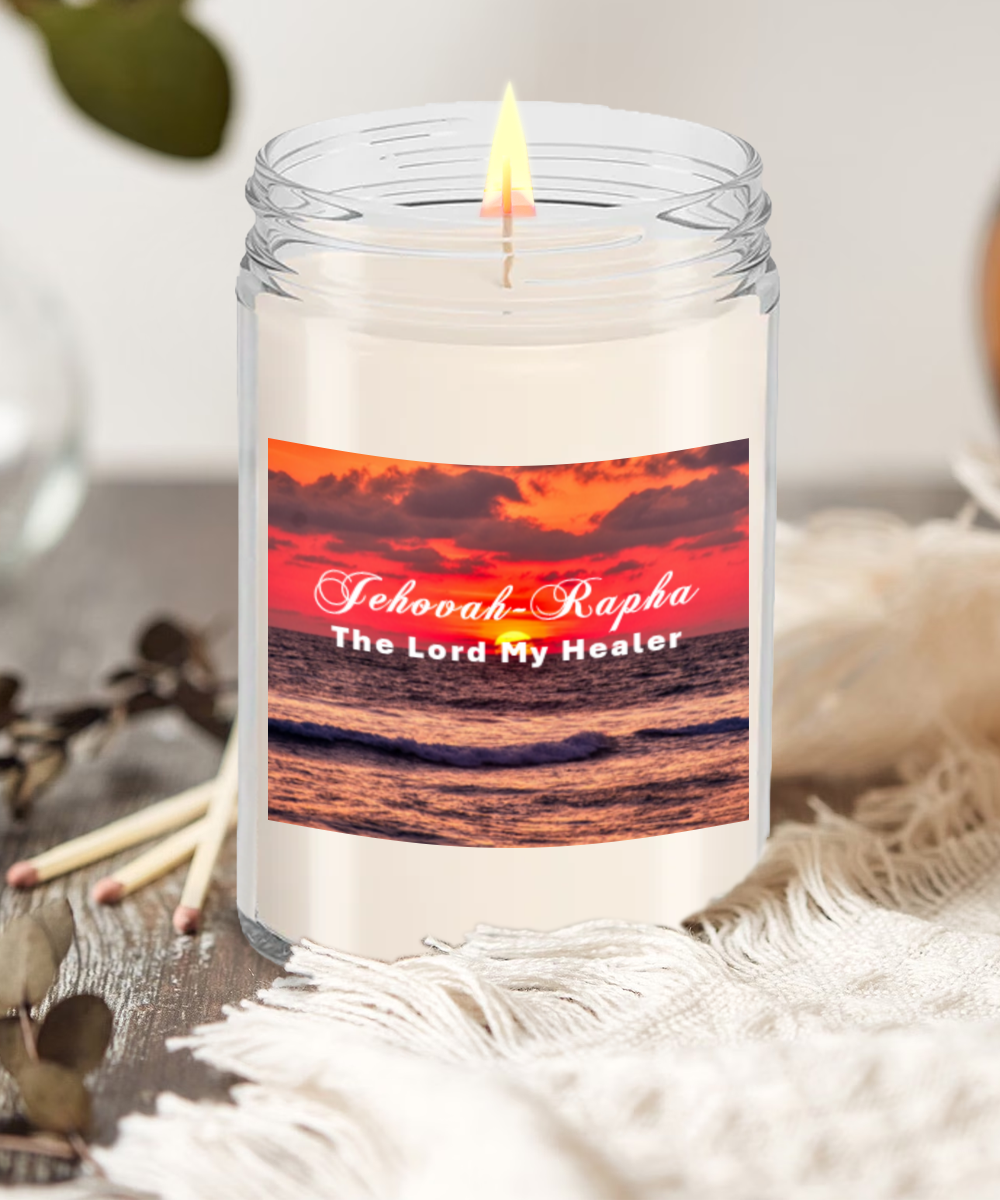 Jehovah Names Hand-Poured 16 ounce Scented Candles in 100% Soy Way