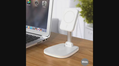 3in1  15W Folding Wireless Magnetic Charger